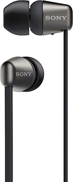 Sony WI-C310/B WI-C310 Wireless in-Ear Headphones, Black, One Size