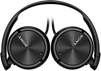 Sony Foldable Headphones with Smartphone Mic and Control - Metallic Black