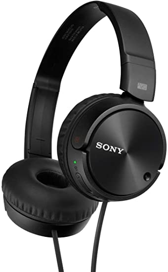 Sony Foldable Headphones with Smartphone Mic and Control - Metallic Black